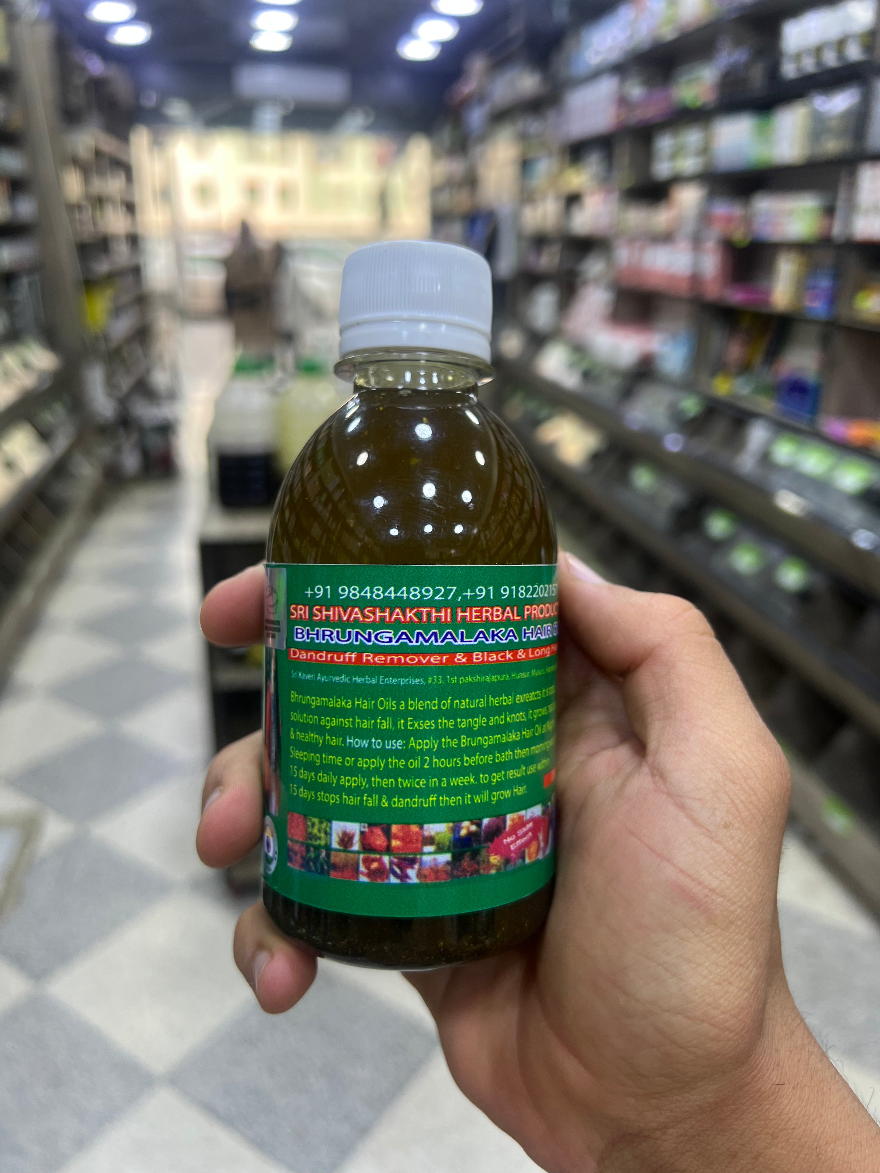 ✨ الزيت الهندي المعجزة (108 عشبة) - الحل النهائي للشعر ✨