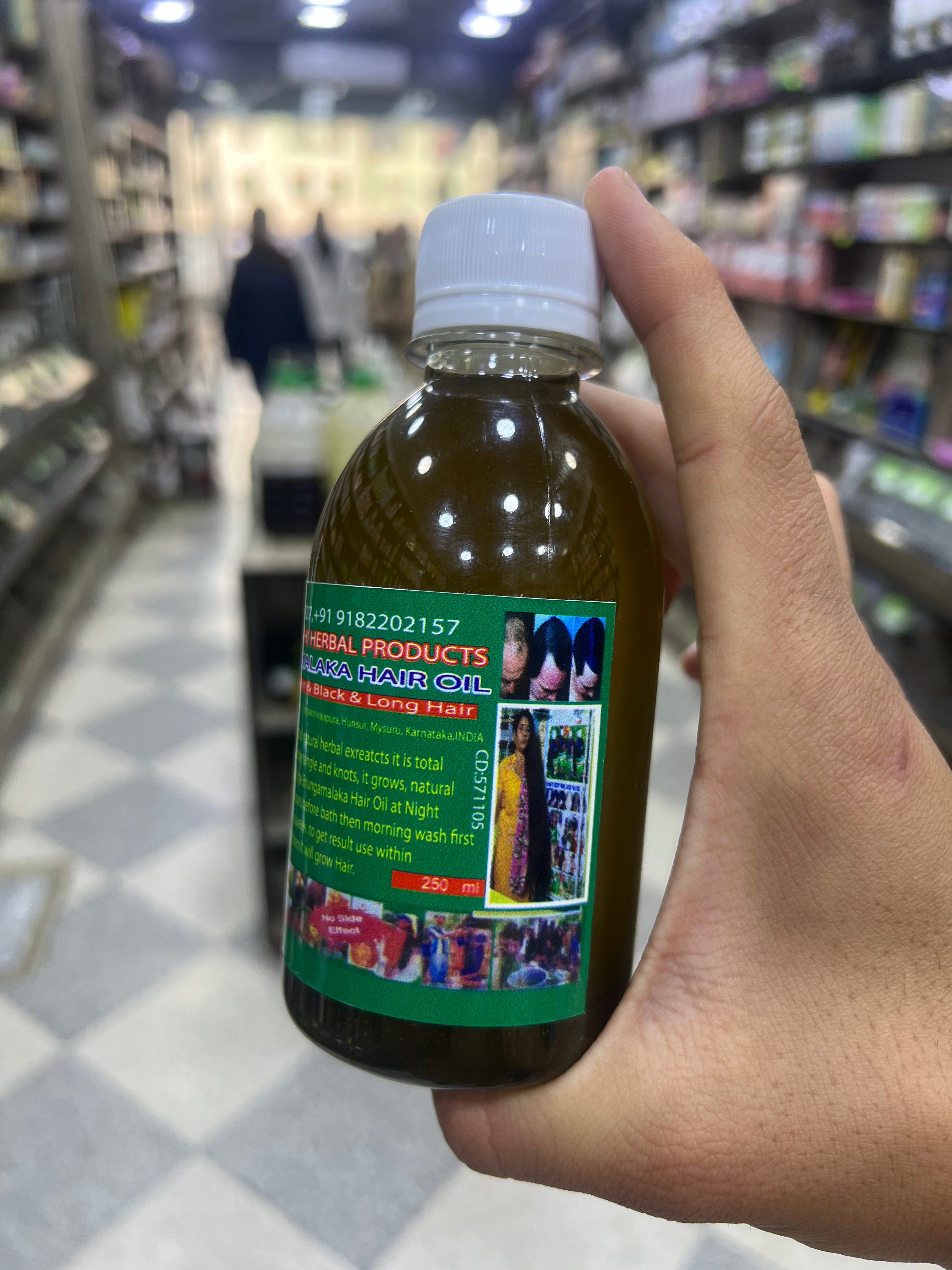 ✨ الزيت الهندي المعجزة (108 عشبة) - الحل النهائي للشعر ✨