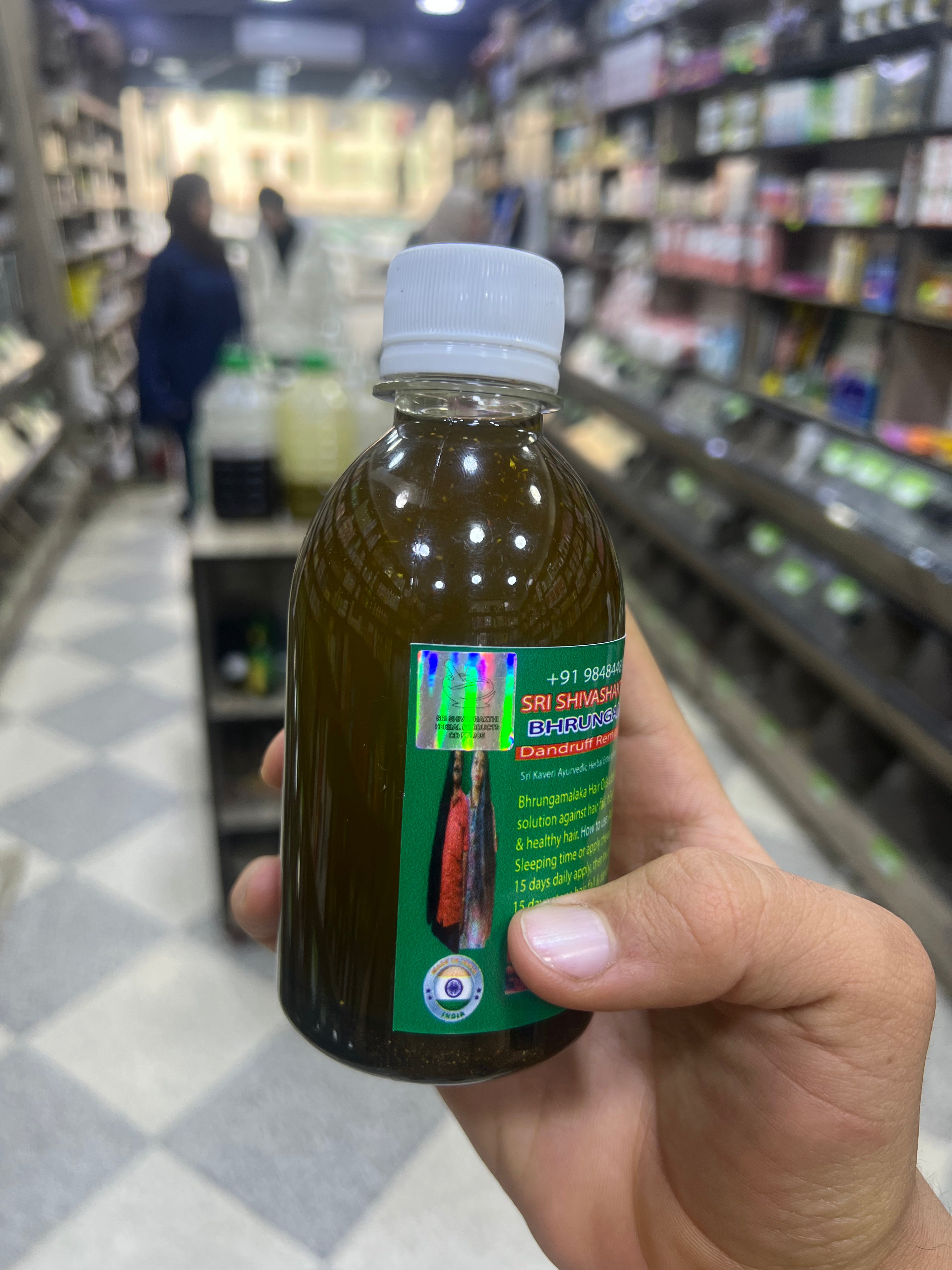 ✨ الزيت الهندي المعجزة (108 عشبة) - الحل النهائي للشعر ✨